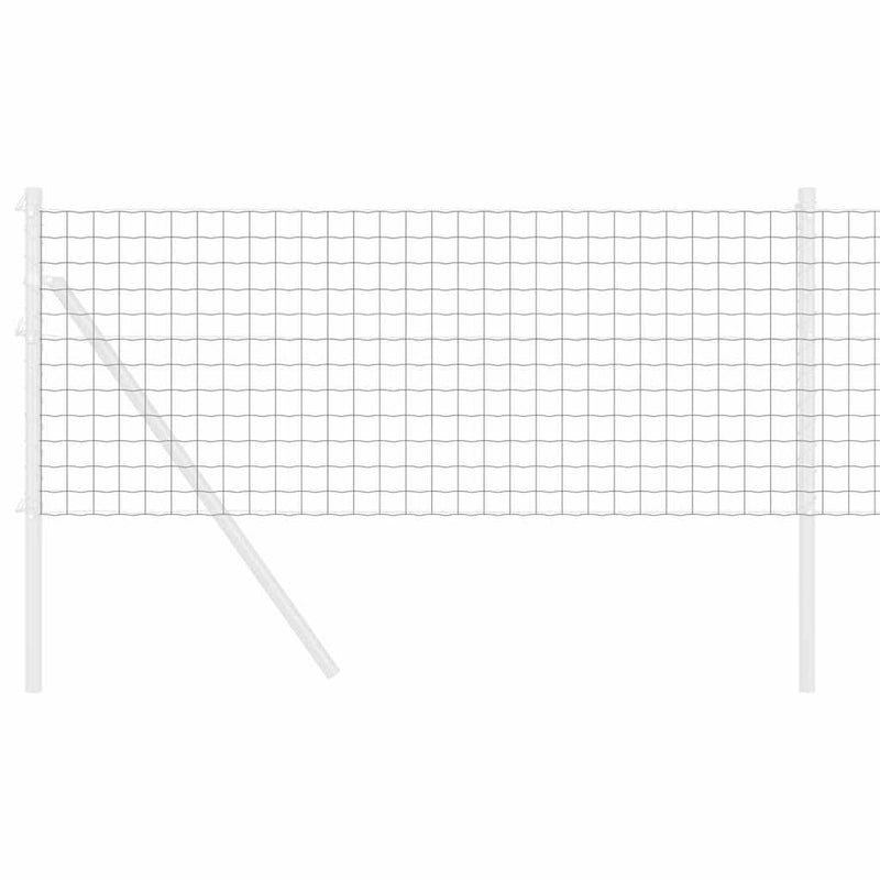 Load image into Gallery viewer, Vidaxl euro hek grijs 0,6 x 10 m pvc-gecoat ijzer
