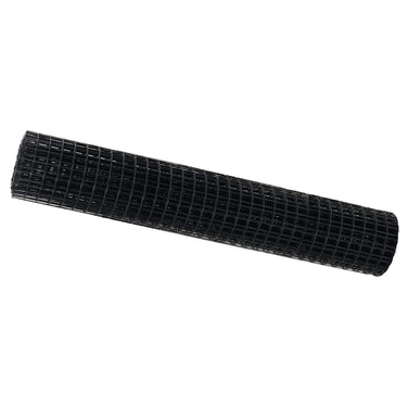 Vidaxl euro hek grijs 1,5 x 10 m pvc-gecoat ijzer