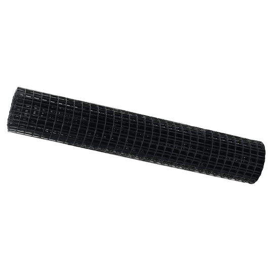 Vidaxl euro hek grijs 1,5 x 10 m pvc-gecoat ijzer