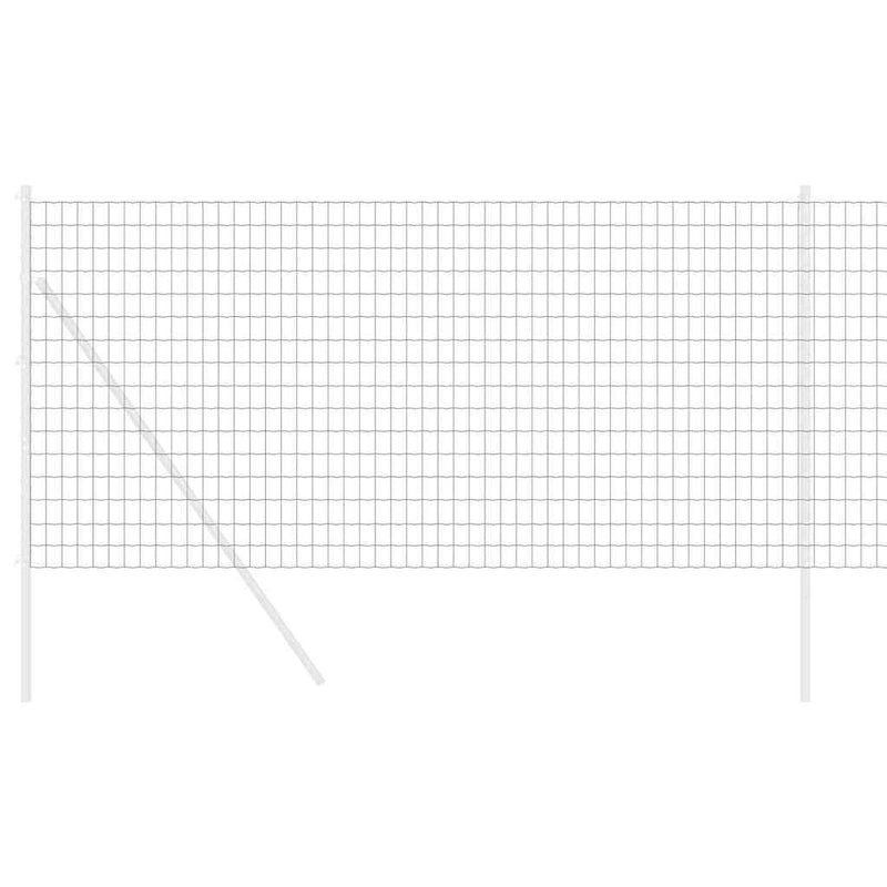 Load image into Gallery viewer, Vidaxl euro hek grijs 1 x 10 m pvc-gecoat ijzer
