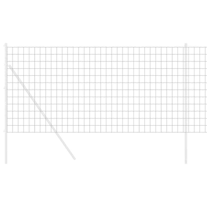 Load image into Gallery viewer, Vidaxl euro hek grijs 1 x 25 m pvc-gecoat ijzer
