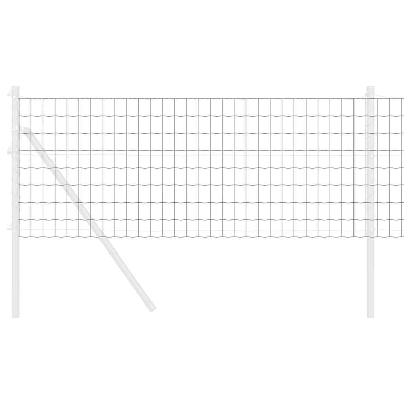 Load image into Gallery viewer, Vidaxl euro hek grijs 0,6 x 50 m pvc-gecoat ijzer
