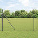 Vidaxl euro hek zwart 1,6 x 10 m pvc-gecoat ijzer