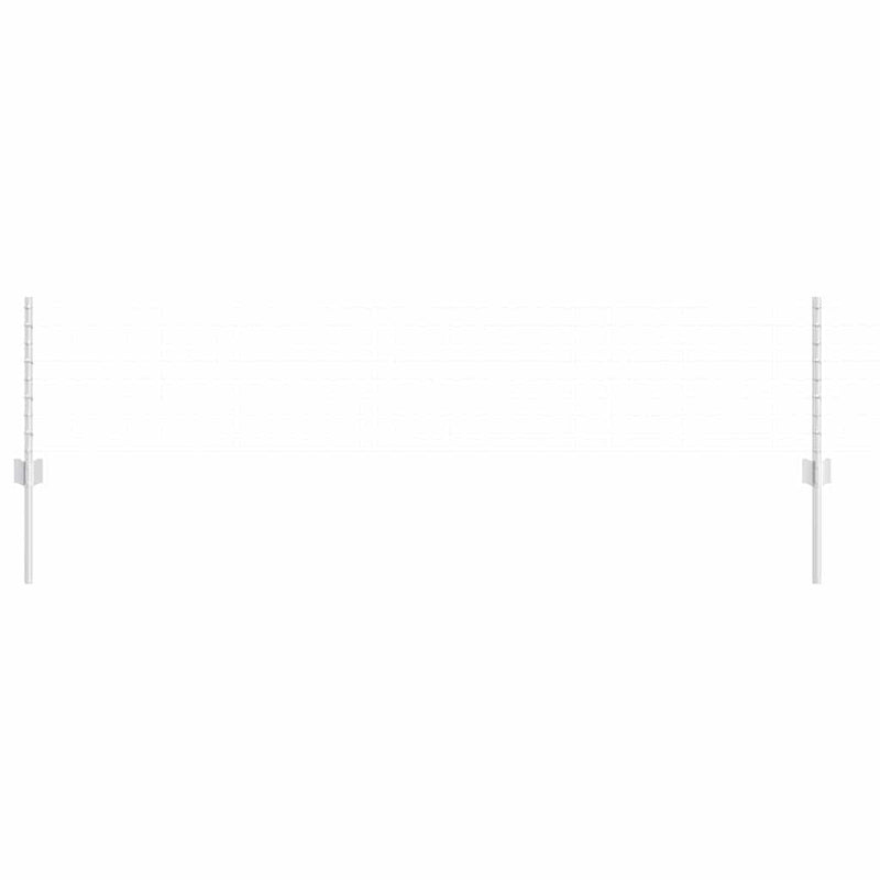 Load image into Gallery viewer, Vidaxl afrasteringspaal 22 pcs zilver 80 cm staal
