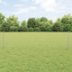 Vidaxl afrasteringspaal 22 pcs zilver 100 cm staal