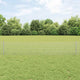 Vidaxl hek met paal zilver 0,4 x 25 m staal