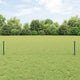 Vidaxl hek met paal groen 0,4 x 10 m staal en pvc