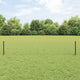 Vidaxl hek met paal groen 0,4 x 10 m staal en pvc