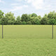 Vidaxl hek met paal grijs 0,5 x 25 m staal