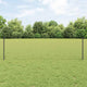 Vidaxl hek met paal grijs 0,5 x 25 m staal