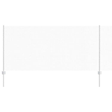 Vidaxl hek met paal zilver 1 x 10 m staal