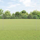 Vidaxl hek met paal zilver 1,4 x 10 m staal