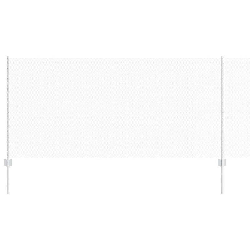 Load image into Gallery viewer, Vidaxl hek met paal zilver 1 x 25 m staal
