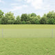 Vidaxl hek met paal zilver 0,4 x 50 m staal