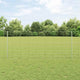 Vidaxl hek met paal zilver 1 x 25 m staal