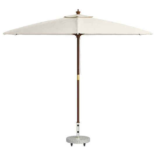 Vidaxl parasolvoet grijs 45 x 45 x 45 cm graniet en rvs