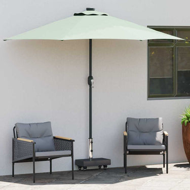 Vidaxl parasolvoet zwart 45 x 25 x 45 cm graniet