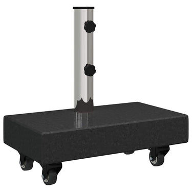 Vidaxl parasolvoet zwart 45 x 25 x 45 cm graniet