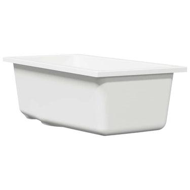 Vidaxl keukenwasbak wit 21 x 44 x 14 cm graniet