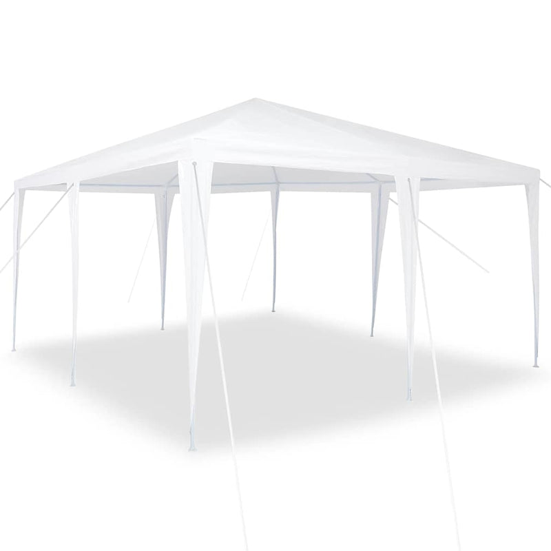 Load image into Gallery viewer, Vidaxl partytent wit 400 x 400 x 266 cm polyethyleen en staal
