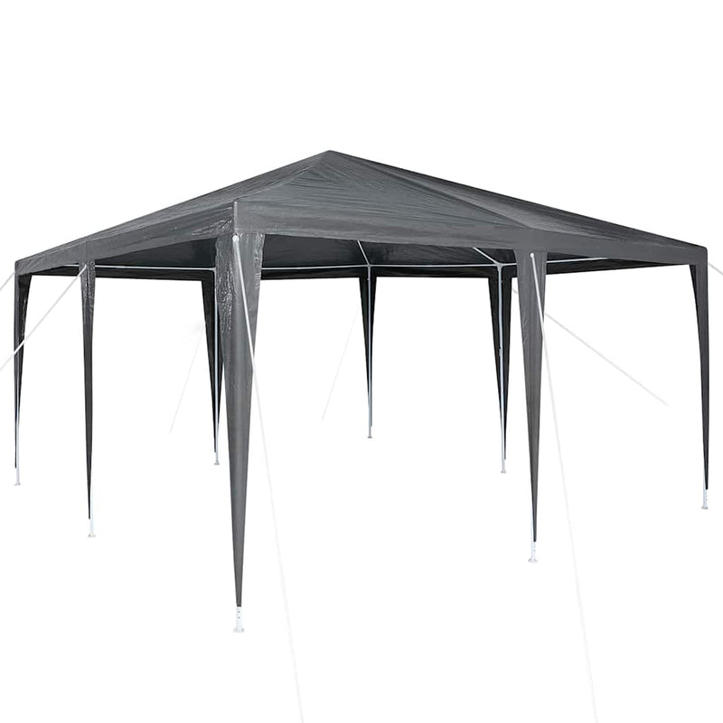 Load image into Gallery viewer, Vidaxl partytent antraciet 400 x 400 x 266 cm polyethyleen en staal
