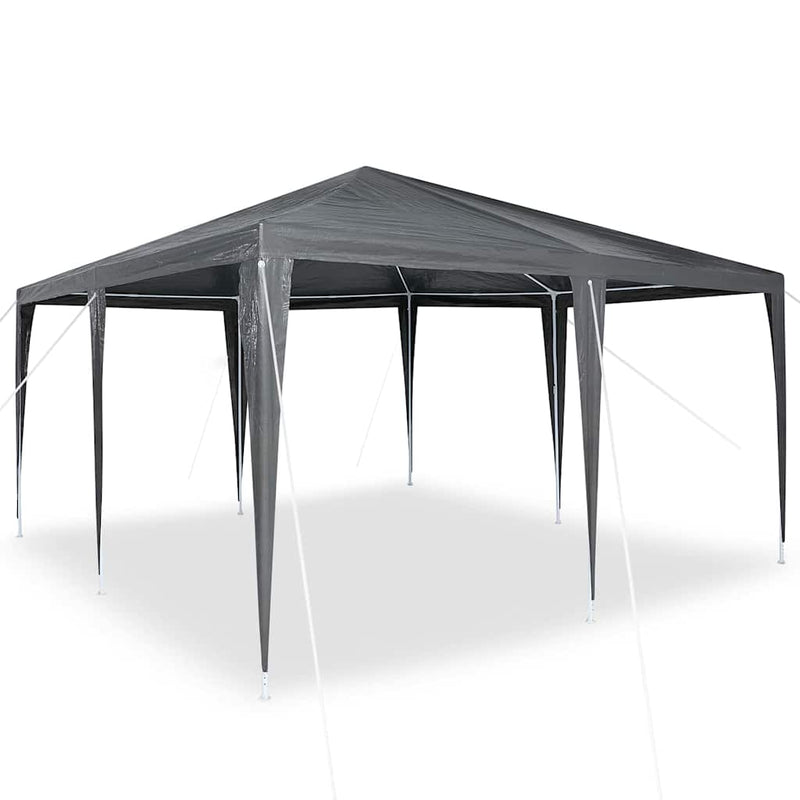 Load image into Gallery viewer, Vidaxl partytent antraciet 400 x 400 x 266 cm polyethyleen en staal
