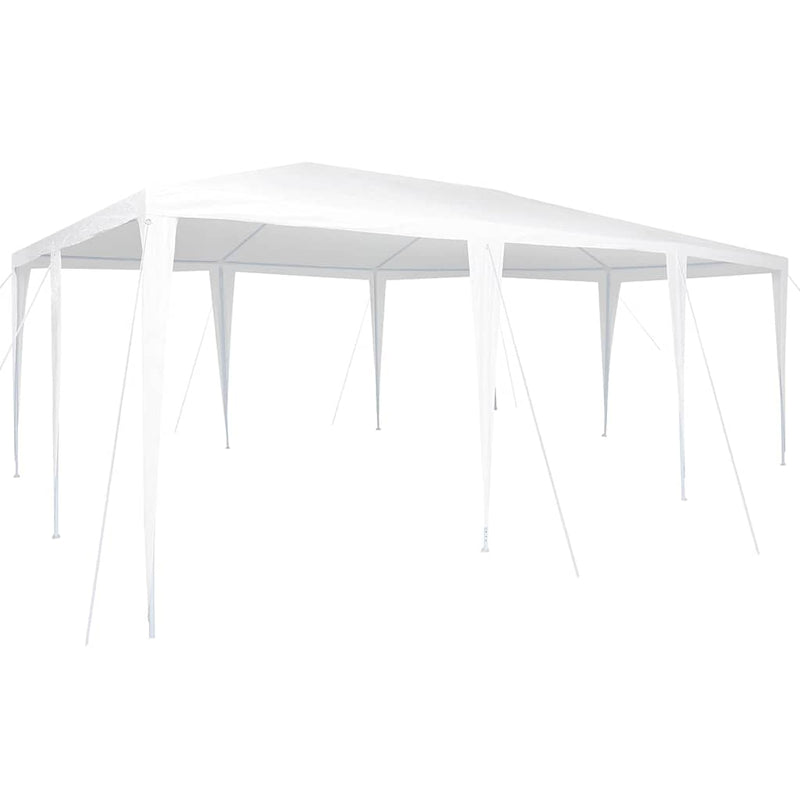 Load image into Gallery viewer, Vidaxl partytent wit 600 x 400 x 266 cm polyethyleen en staal
