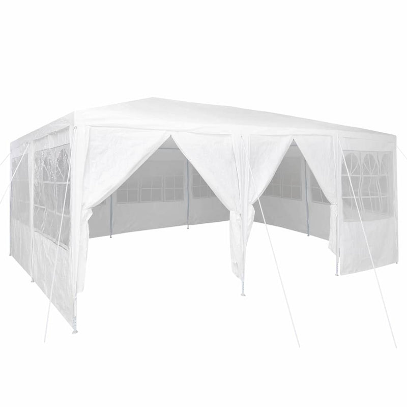 Load image into Gallery viewer, Vidaxl partytent wit 600 x 400 x 266 cm polyetheen

