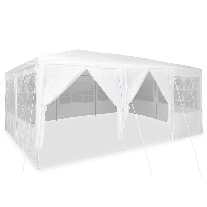 Load image into Gallery viewer, Vidaxl partytent wit 600 x 400 x 266 cm polyetheen
