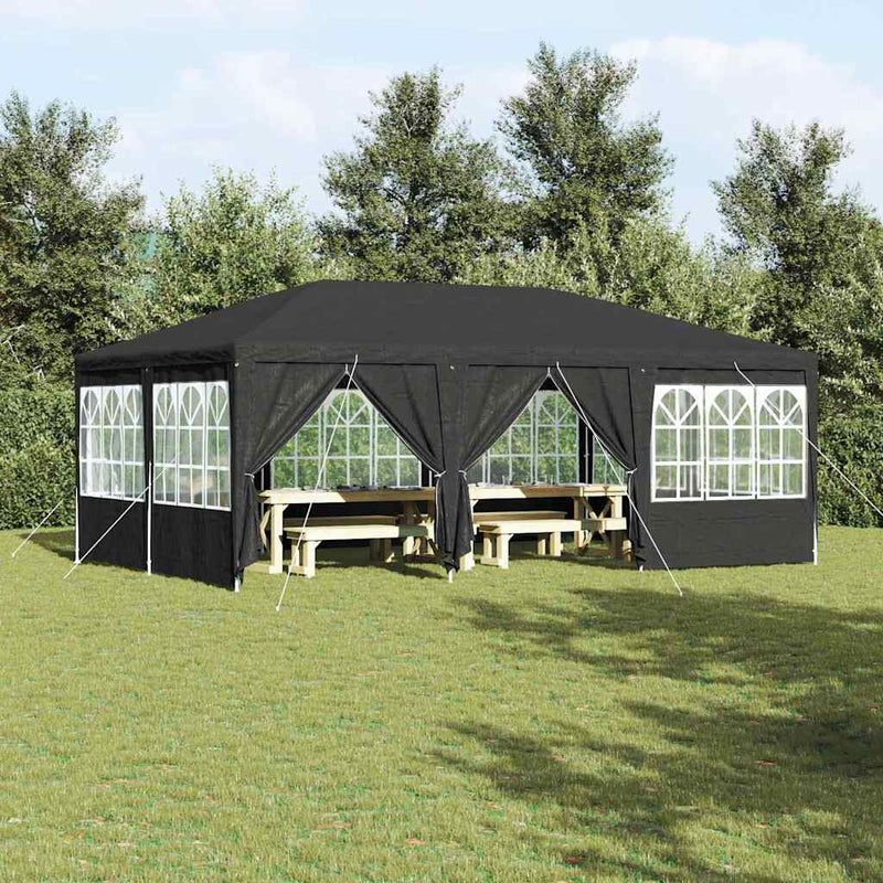 Load image into Gallery viewer, Vidaxl partytent antraciet 600 x 400 x 266 cm polyetheen
