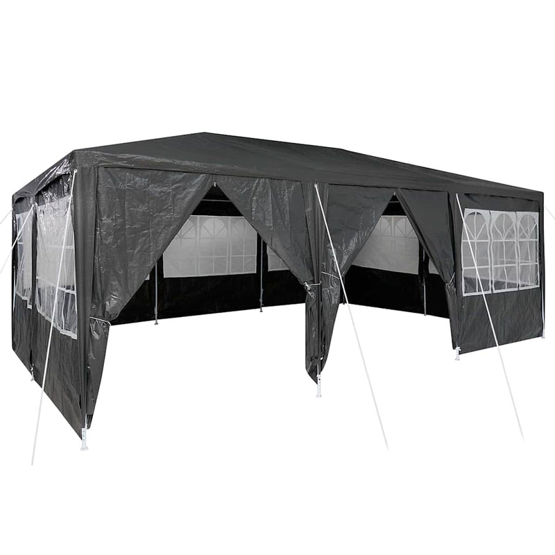 Load image into Gallery viewer, Vidaxl partytent antraciet 600 x 400 x 266 cm polyetheen

