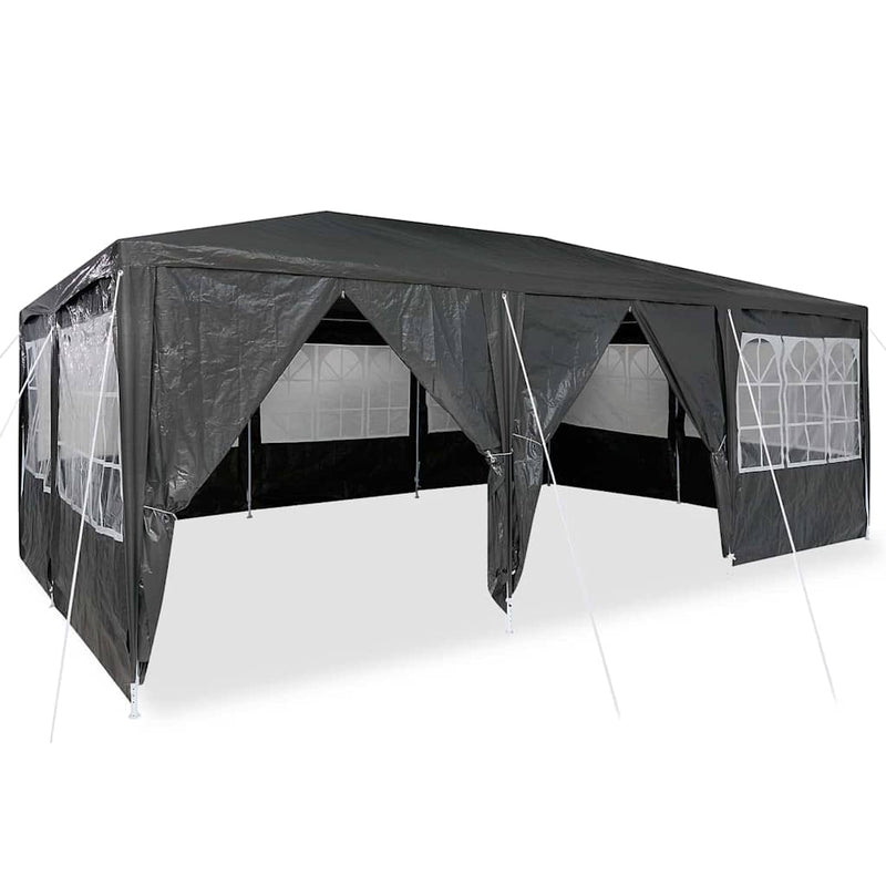 Load image into Gallery viewer, Vidaxl partytent antraciet 600 x 400 x 266 cm polyetheen
