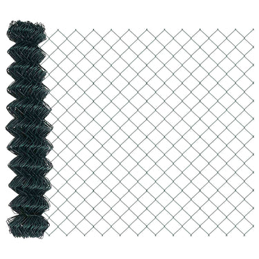 Vidaxl kettenschakelhek groen 10 x 1,4 m staal
