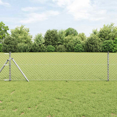 Vidaxl kettenschakelhek zilver 10 x 0,8 m gegalvaniseerd staal