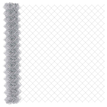 Vidaxl kettenschakelhek zilver 10 x 1,5 m gegalvaniseerd staal