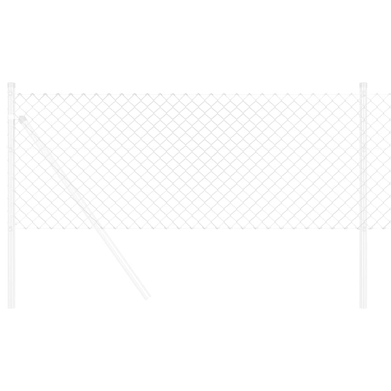 Load image into Gallery viewer, Vidaxl kettenschakelhek zilver 25 x 0,6 m gegalvaniseerd staal
