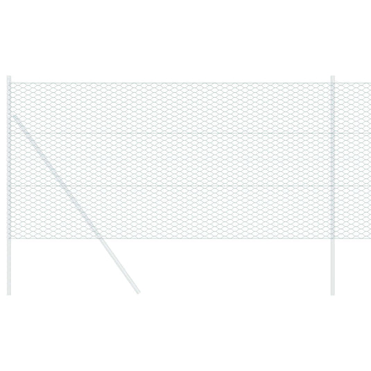 Vidaxl hexagon hek groen 1,2 x 10 m pvc