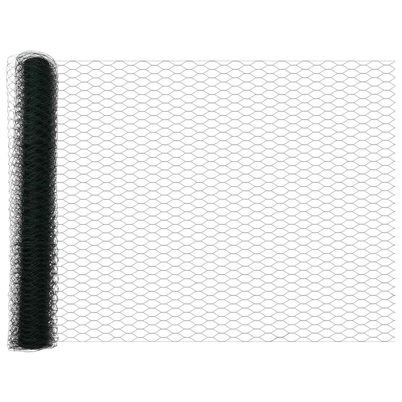 Load image into Gallery viewer, Vidaxl hexagon hek groen 1,2 x 10 m pvc
