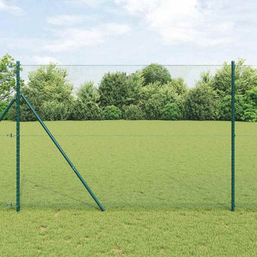 Vidaxl hexagon hek groen 1,6 x 10 m pvc