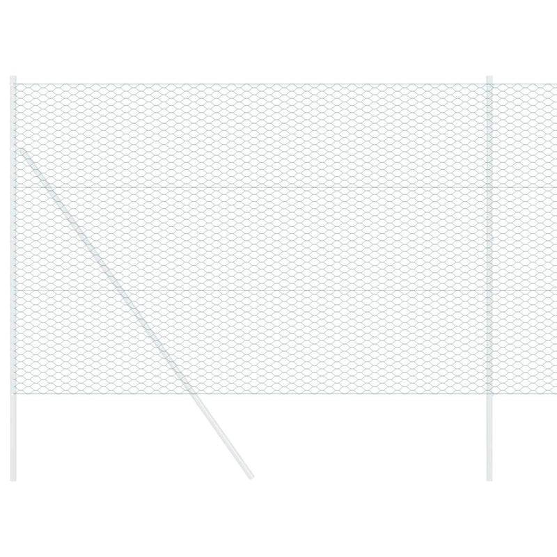 Load image into Gallery viewer, Vidaxl hexagon hek groen 1,6 x 10 m pvc
