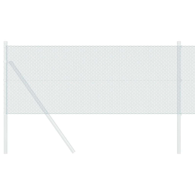 Load image into Gallery viewer, Vidaxl hexagon hek groen 0,8 x 100 m pvc
