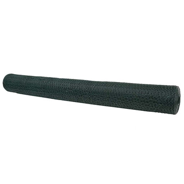 Vidaxl hexagon hek groen 1,2 x 100 m pvc