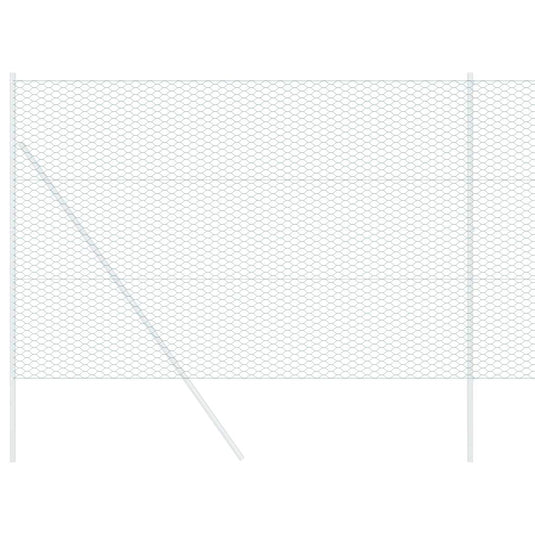 Vidaxl hexagon hek groen 1,5 x 100 m pvc