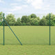 Vidaxl hexagon hek groen 1,6 x 100 m pvc