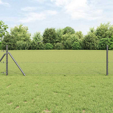 Vidaxl hexagon hek grijs 0,4 x 25 m pvc