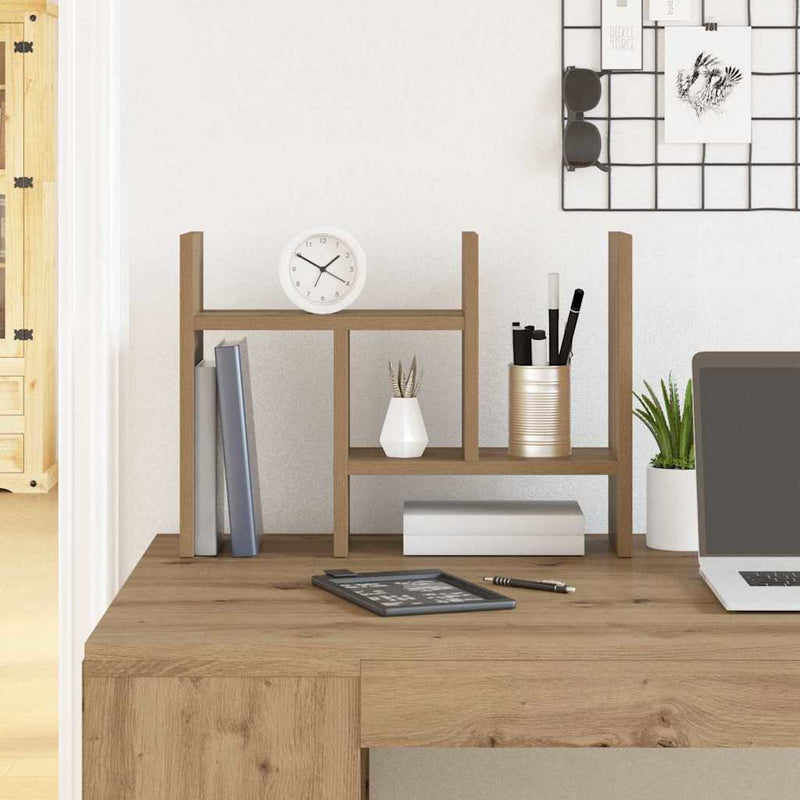 Load image into Gallery viewer, Vidaxl bureau organizer artisan eiken 34,5 x 15,5 x 35,5 cm
