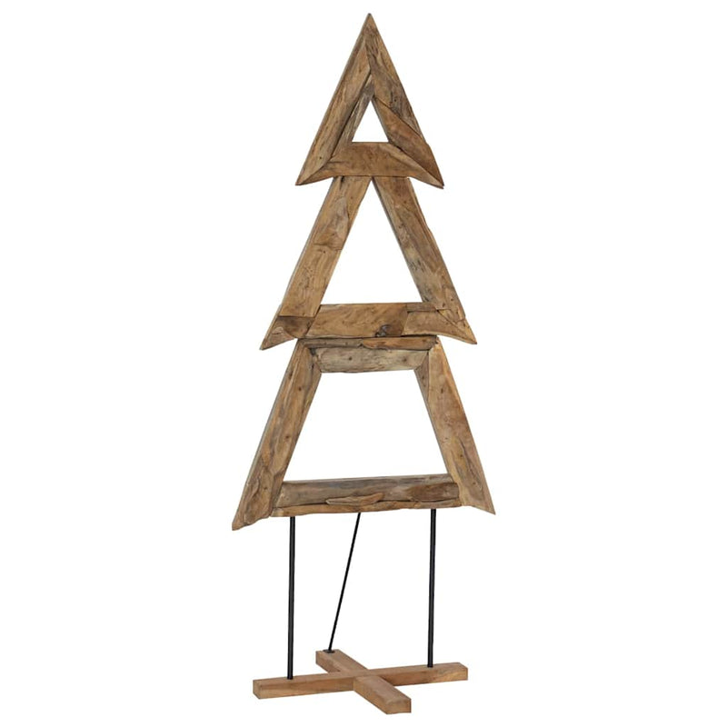 Load image into Gallery viewer, Vidaxl kerstboom met standaard bruin 181 cm massief teakhout
