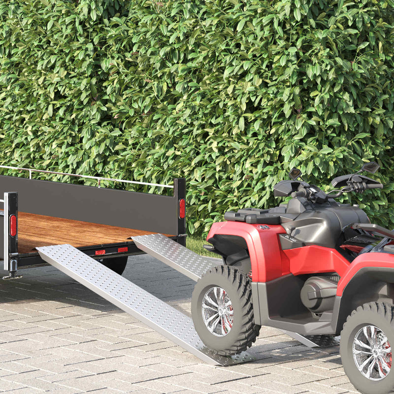 Load image into Gallery viewer, Vidaxl laadhelling 200 kg zilver 159 x 23 x 5 cm gegalvaniseerd staal
