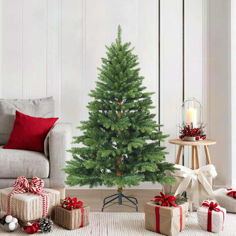 Load image into Gallery viewer, Vidaxl kunstmatige inklapbare kerstboom groen 150 cm pvc, pe en staal
