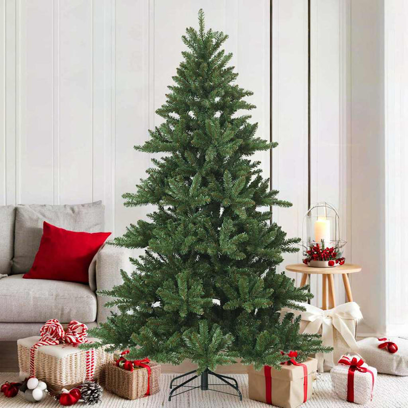Load image into Gallery viewer, Vidaxl kunstmatige inklapbare kerstboom groen 180 cm pvc, staal
